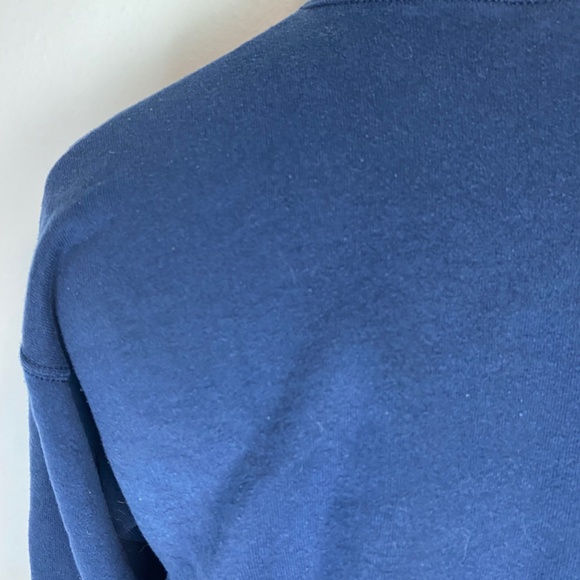Fruit of the Loom Navy Sweatshirt with Bear Design - Picture 7 of 10